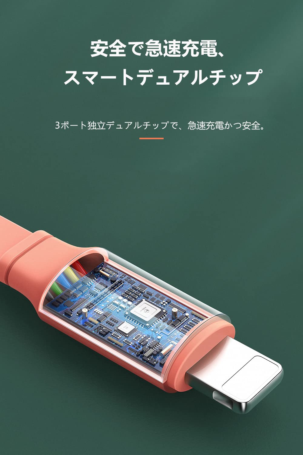 Amazon.co.jp: Mcdodo 3in1 巻き取り式充電ケーブル 3A急速充電 iPhone